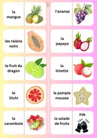 Vorschau - Spiele - Domino en français les fruits / Obst - Seite 2