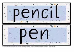 Vorschau - Poster - Tafelkarten geometrisches Design - classroom management (school things) - Seite 2