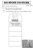 Vorschau - Unterrichtsreihen - Mein Lapbook | Der Wald - Seite 2