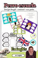 Vista previa - Hojas de trabajo - Inglés: Perro escolar | Introducción de normas | Food for thought - Portada