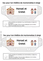 Aperçu - Matériel pour travaux manuels / dessin - Hansel et Gretel - Marionnettes à Doigts - Conte de Fées - Page 3