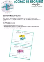 Vista previa - Refuerzo / NEE / Materiales de apoyo - CÓMO SE ESCRIBE - Ortografía - Portada