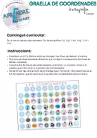 Vista previa - Refuerzo / NEE / Materiales de apoyo - GRAELLA de coordenades - ortografia - Portada