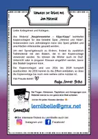 Vorschau - Mal- und Bastelvorlagen - Neujahrestarter - "Klipp-Klapp" (Himmel und Hölle Spiel) als Sprechanlass - Seite 1