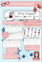 Vorschau - Arbeitsblätter - Materialpaket - Klapphefte 4 Jahreszeiten Klasse 1 - Seite 1
