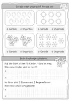 Vorschau - Anderer Materialtyp - Das Jahr für die 1. Klasse (doppelseitige Kopiervorlage) - Seite 2