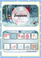 Vista previa - Unidades / Secuencias / Situaciones de Aprendizaje - Libro de vocabulario de invierno - página 2