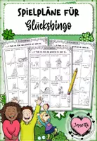 Vorschau - Arbeitsblätter - Glücksbingo (drei Spielpläne) - Deckblatt