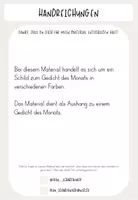 Vorschau - Arbeitsblätter - Gedichte des Monats passend zu allen Jahreszeiten - Materialpaket - Seite 2