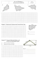 Vorschau - Arbeitsblätter - Satz des Pythagoras - Kathete berechnen mit Lösungen AB 14-16 - Seite 2