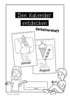 Vorschau - Unterrichtsreihen - Kalender Selbstlernheft - Datum - Monate - Wochentage - Das Jahr - Seite 2