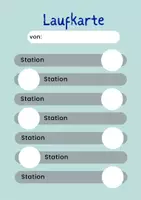Vorschau - Stationenlernen - Lese- und Schreib-Werkstatt Klasse 1 - Seite 1