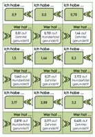 Vorschau - Spiele - Dezimalzahlen auf Zehntel und Hundertstel runden - Ich habe... Wer hat...? - Seite 3