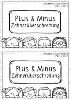 Vorschau - Unterrichtsreihen - Zehnerübergang bis 100 – Arbeitsheft Addition & Subtraktion (ZE+E / ZE–E, Klasse 2/3) - Seite 1