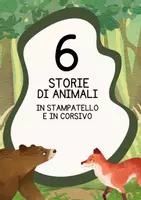 anteprima - Altro tipo di materiale - Brevi racconti di animali in maiuscolo e corsivo - Pagina di copertina