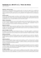 Vista previa - Hojas de trabajo - Peisístrato (ca. 600-527 a.C.) - Tirano de Atenas - Portada