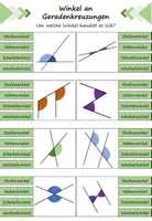Vorschau - Arbeitsblätter - Winkelbeziehungen - Klammerkarten - Seite 2