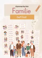 Vorschau - Spiele - Klammerkarten - Familie (DaZ / DaF) - Deckblatt