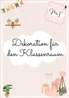 Vorschau - Poster - Klassenraumgestaltung - Deckblatt