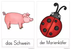 Vorschau - Bildkarten - Silvester/Neujahr - Wortkarten - Seite 3