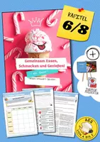 Vorschau - Arbeitsblätter - Unterschiedliche Essgewohnheiten - Deckblatt