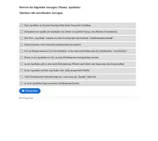 Vorschau - Stundenentwürfe - Apotheke /Sachtext/PDF-Arbeitsblätter/interaktiv/H5P/Moodle/+Lösungen - Seite 1