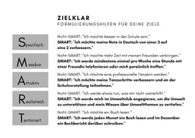 Vorschau - Arbeitsblätter - SMARTE Ziele mit Schüler:innen setzen - Seite 3