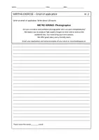 Vorschau - Arbeitsblätter - Creative writing: letter and email of application (Prüfungsformat) - Seite 3
