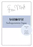 Vorschau - Stundenentwürfe - Notenwerte - eine Einheit und ein Rundumsorglospaket - Deckblatt