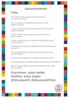Vorschau - Interaktives Material - Interaktive PDF - Lesequiz Wilde Tiere (ab Klasse 2) - Seite 1