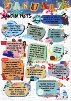 Aperçu - Affichage - January "Random Facts" Poster en anglais / ESL - EFL - Page 3