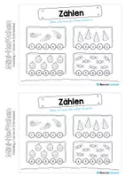 Vorschau - Arbeitsblätter - Mini-Heftchen: Fasching / Karneval (Vorschule) - Seite 3