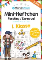 Vorschau - Arbeitsblätter - Mini-Heftchen: Fasching / Karneval (1. Klasse) - Deckblatt