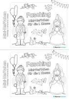 Vorschau - Arbeitsblätter - Mini-Heftchen: Fasching / Karneval (1. Klasse) - Seite 1