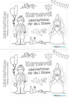 Vorschau - Arbeitsblätter - Mini-Heftchen: Fasching / Karneval (1. Klasse) - Seite 2