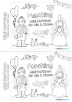 Vorschau - Arbeitsblätter - Mini-Heftchen: Fasching / Karneval (3. Klasse) - Seite 1