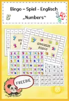 Vorschau - Spiele - Bingo - Englisch - Numbers - Deckblatt