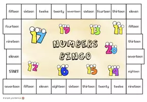 Vorschau - Spiele - Bingo - Englisch - Numbers - Seite 3