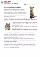 Vorschau - Unterrichtsreihen - FABEL: Der Fuchs, der Käse und die Maus inkl. Anleitung zur Nacherzählung - Seite 2