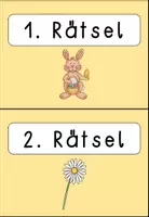 Vorschau - Arbeitsblätter - Deutsch Escape Room "Ostern" (1.Klasse) - Seite 2