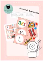 Vorschau - Spiele - DaZ Schulsachen Legespiel - Deckblatt