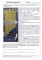 Vorschau - Arbeitsblätter - Instrumentenkunde: Die Röhrenglocken erklärt (mit Lösung) - Seite 1
