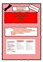 Vorschau - Arbeitsblätter - Kommaregeln Teil 1 - Deckblatt