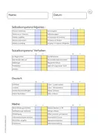Vorschau - Arbeitsblätter - Lernbericht - Umfassendes Material Klasse 1 (Schweiz- BS) - Seite 2