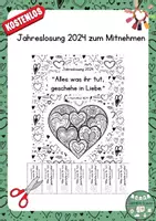 Vorschau - Anderer Materialtyp - Jahreslosung 2024 zum Mitnehmen - Seite 1