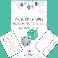 Vista previa - Hojas de trabajo - DADOS DEL INVIERNO - Portada