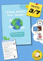 Vorschau - Arbeitsblätter - Lebensmittelverschwendungen - ex und hop! (Gesamtüberblick durch Fragebogen zum Film "Essen im Eimer") - Deckblatt
