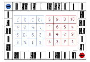Vorschau - Stationenlernen - Bingo-Spiel Strichlisten - Seite 1