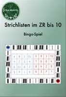 Vorschau - Stationenlernen - Bingo-Spiel Strichlisten - Deckblatt