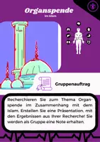 Vorschau - Arbeitsblätter - Gruppenaufträge zur Thematik: Organspende - Seite 2